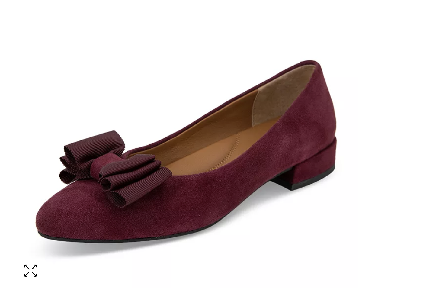 Tustey Low Wine Color Shoes